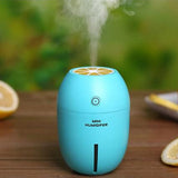 Car Air Freshener Creative Lemon Style USB Ultrasonic Humidifier With Colorful Led Light 180ML Essential Oil Aroma Diffuser