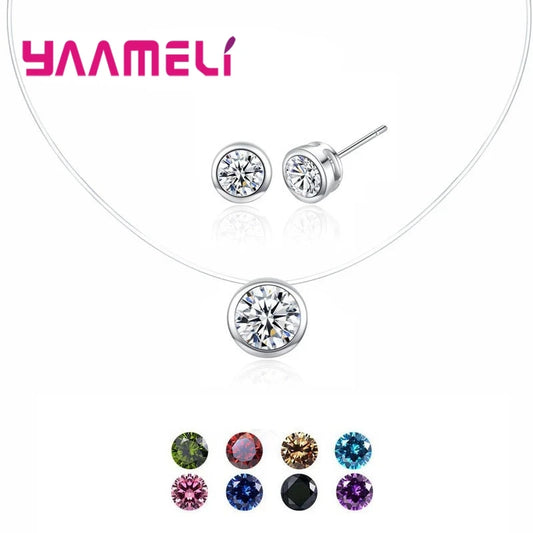 New Fashion Women Jewelry Sets 25 Sterling Silver