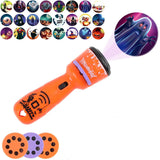 Halloween Theme Projection Flash Light Kids Toy- In Bulk