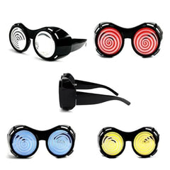 Wholesale Halloween Psycho Designs Colorful Assorted Party Sunglasses (Sold by DZ)