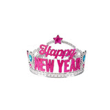 Happy New Year Tiara In Bulk- Assorted