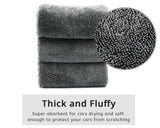 Microfiber Twist car wash towel Professional Car Cleaning Drying Cloth towels for Cars Washing Polishing Waxing Detailing