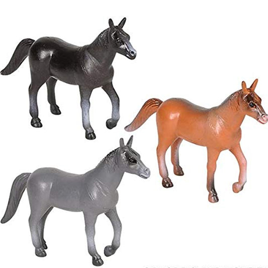 Plastic Horses In Bulk- Assorted