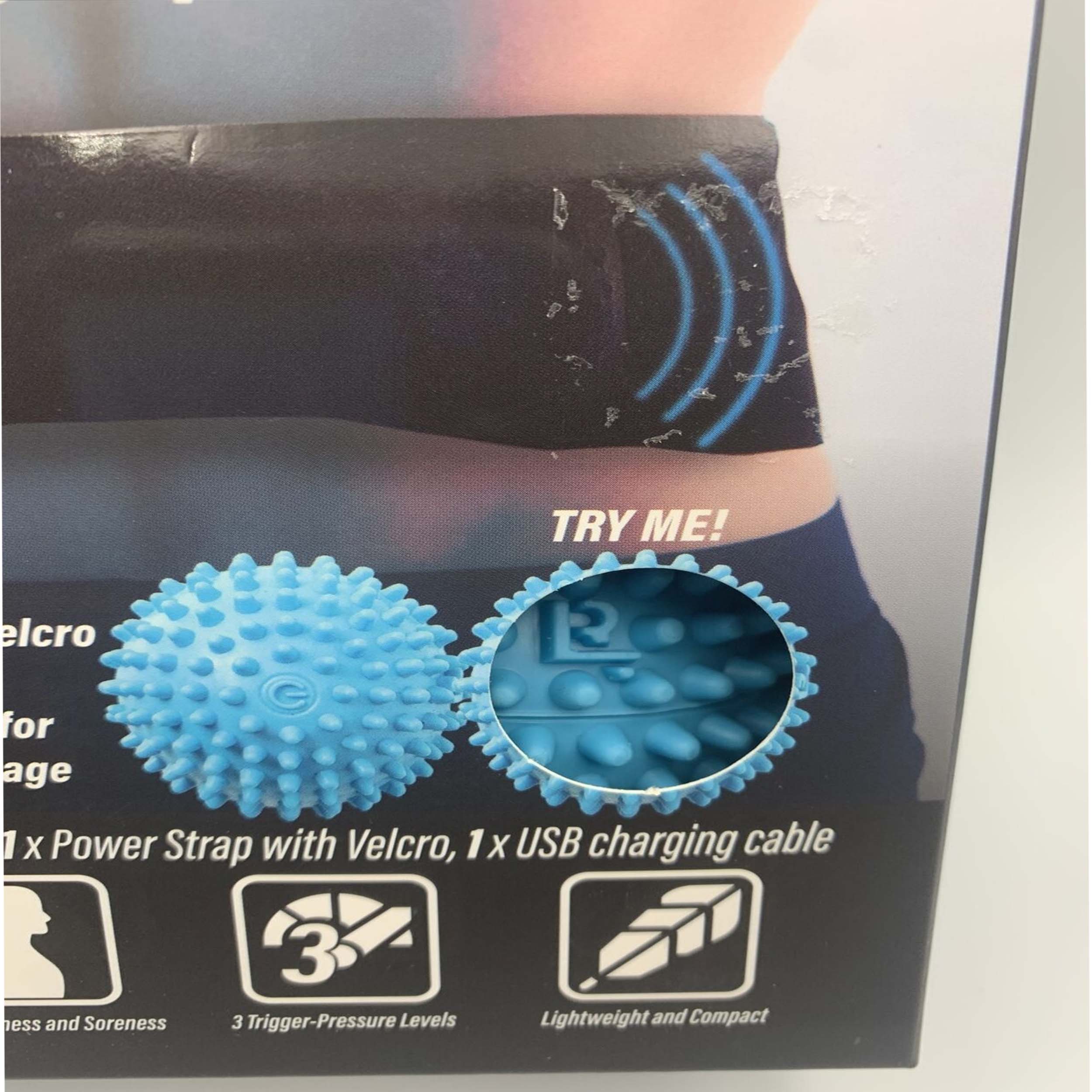 Hy-Impact 3 Speed Vibrating Massage Therapy Spheres with Expandable Strap Targeted Muscle Relief (MOQ-6) Hy-Impact 3 Speed Vibrating Massage Therapy Spheres with Expandable Strap Targeted Muscle Relief (MOQ-6)