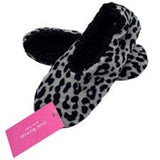 Isaac Mizrahi Leopard Sherpa Lined Slippers Cozy and Stylish Footwear (Size Large, MOQ-15)