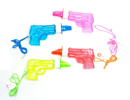 Gun Shaped Bubble Blowers with Whistle for Kids Bulk