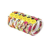 Woven Smile Face Braided Bracelet kids toys In Bulk- Assorted