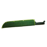 Bulk 22" Machete Knife with Green Nylon Sheath