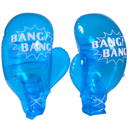 Large Bang Bang Boxing Gloves Inflate - Fun Punching Play for All Ages (Sold By The Pair)