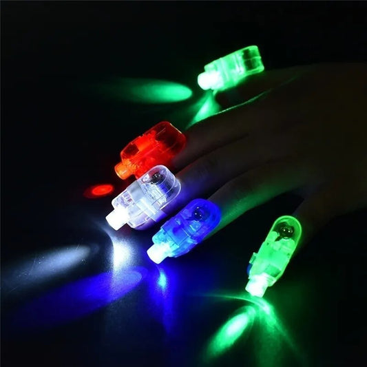 4pc Light-Up Finger Light Set