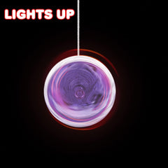 2.25" Light-Up Hyperactive Yoyo (Dozen = $19.99)