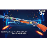 Wholesale 35" Light Up Toy Rifle Gun with Lights and Sounds - Action-Packed Fun for Kids