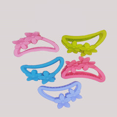Wholesale Large Hawaiian Flowers Multi-Color Hair Claws Clips -(Sold by DZ)