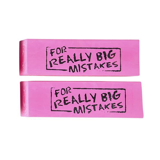 Jumbo Big Mistake Wedge Erasers In Bulk