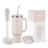 Stainless Steel Vacuum Tumbler with Handle - Assorted