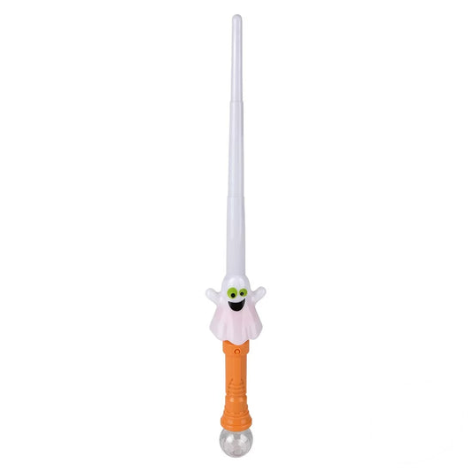 24'' inch Light-Up Halloween Ghost Wand Toy For Kids & Toddlers (Set of 2)