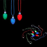 Light-Up Christmas Bulb Necklace In Bulk