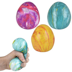 Squish & Stretch Easter Eggs -(Sold By Dozen =$35.99)