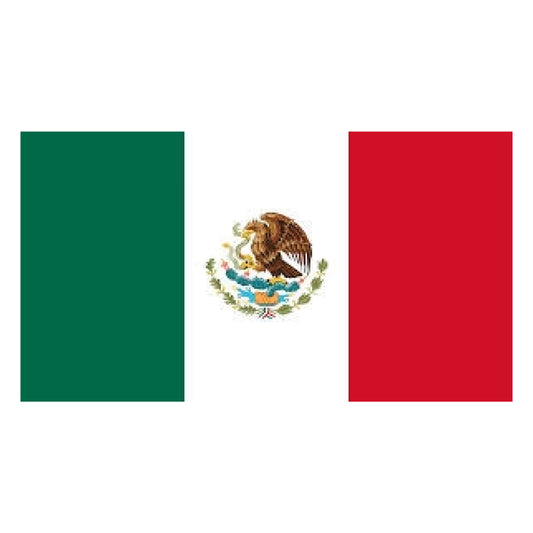 Wholesale Mexico Country 3' x 5' National Flag for Indoor/Outdoor Hanging (Sold by 3 PCS)