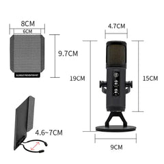 USB Microphone Condenser For Streaming, Recording, Vocals, Voice