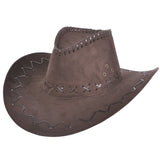 Microsuede Cowboy Unisex Hat in Bulk - Assorted