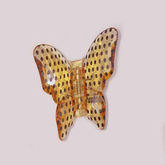 Wholesale Mini Printed Butterfly Hair Claw Clips For Girls- (Sold by DZ)