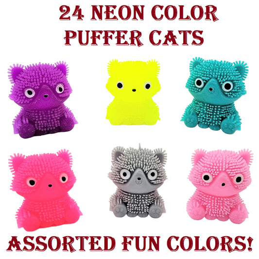 Mini Puffer Cat Kids Toys In Bulk