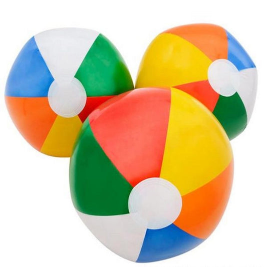 Multi-color Beach Ball Inflate kids Toys In Bulk