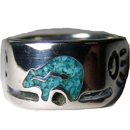 Wholesale Bear Design Biker Ring Embrace Your Biker Spirit (Sold by the piece)