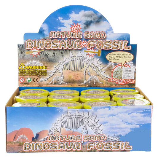 Dinosaur Sand Dig Fossil Kit For Kids In Bulk