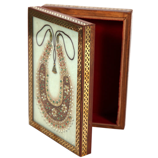 Wholesale Marble Necklace Design Jewelry Box Perfect Crafts For Gift (MOQ-10)