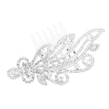 Rhinestone Leaf Design Hair Clips for Bridal (Sold In Pcs= $7.99)