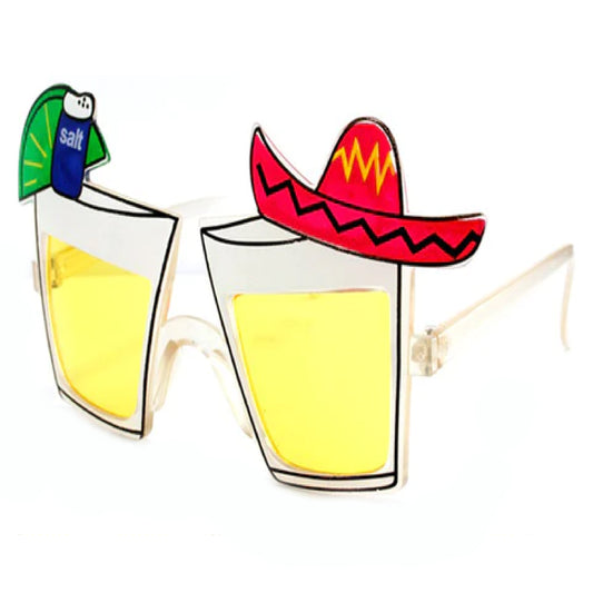 Wholesale New Tequila Shot Designs Beach Assorted Party Sunglasses (Sold by DZ)