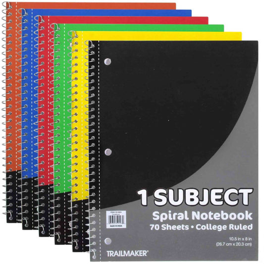 Wholesale Subject Notebook College with Ruled
