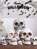 0709BA Halloween Dress up Pumpkin Decorative Jewelry Decoration Scene Layout Photo Props Horror Theme Skull Decoration