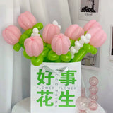 Anniversary Bouquet Balloon Flower Birthday Decorative Gift Photo Atmosphere Props Outdoor Stall Scene Layout