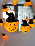 Halloween Decorations Pumpkin Lighting Chain Front Desk Shop Window Door Pendant Scene Layout Theme Party Supplies