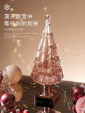 2024 New Arrival Desktop Mini Luminous Tree Christmas Tree Christmas Decoration Decoration Atmosphere Decorative Lamp Layout