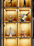Accessible Luxury High-End Violent Bear Wine Rack Wine Cabinet Decoration Home Living Room TV Cabinet Sideboard Cabinet Decoration