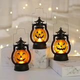 Halloween Pumpkin Lantern Children Satchel Kindergarten Performance LED Luminous Ornaments Atmosphere Scene Layout Decoration