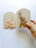 2907BA Elephant Three-Dimensional Socket Decoration Ugly Handy Gadget Wall Painting