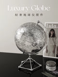 Creative Transparent Globe Ornament Home Ornament Modern Living Room Wine Cabinet TV Cabinet Desktop Accessible Luxury High-End Decoration