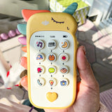 Infant Biteable Music Early Education Telephone Toy