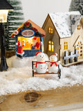 Winter Landscape Led Small House Desktop Decoration Christmas