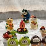 Fengshou Cute Cat Ins Decorative Resin