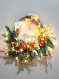 Christmas Wreath 40/50/6080cm Christmas Decoration Creative Decoration Gift Arrange Hangings Wreath Door Hanging