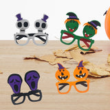 0709BA New Halloween Glasses Funny Skull Pumpkin Ghost Festival Party Photo Prop Party Atmosphere Decoration Supplies