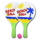 Beach Paddle Ball Kids Game Set In Bulk- Assorted