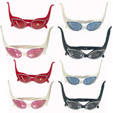 Wholesale Jeweled Cat Eye Party Glasses - Glamorous Party Eyewear