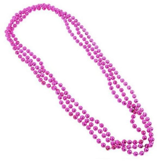 Pink Pearl Beaded Necklace In Bulk